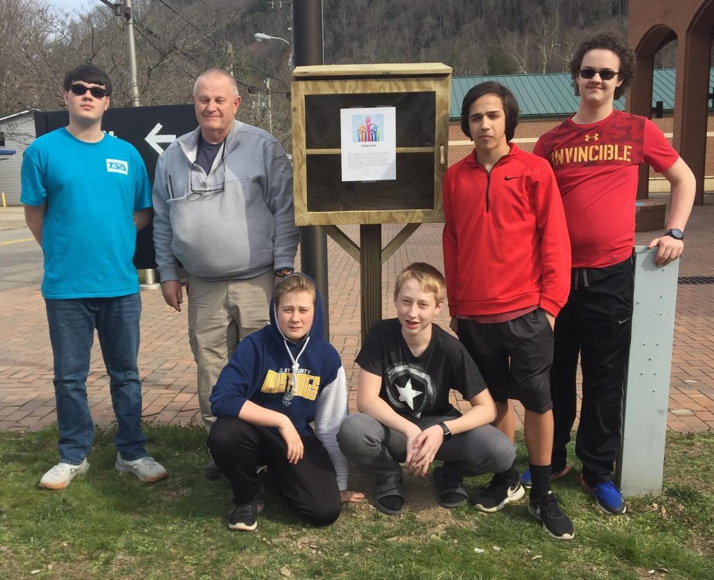 TSA contructs Helping Hands Box